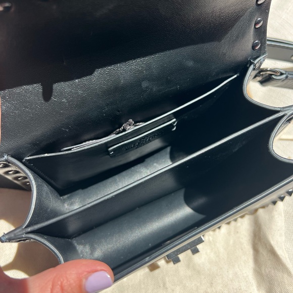 Black Studded Mailbag - Picture 3 of 6